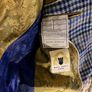 Mens Marc Darcy 3 Piece Suit  Blue & Tan Check Image 2