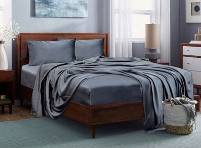 Grey Duvet cover/ sheet/ pillow case