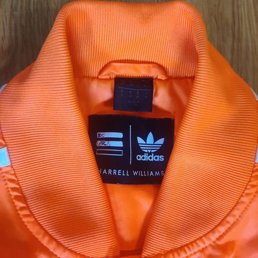 Adidas Originals x Pharrell Williams Orange Track Top Jacket (M)