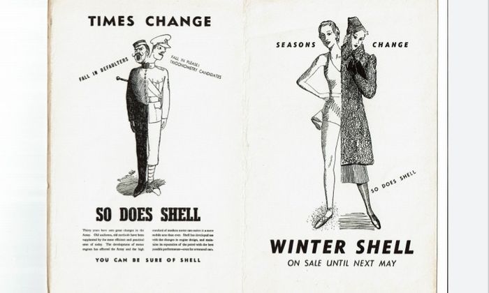 SHELL OIL 1937 pamphlet illustrated by Brian Robb
