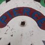 Vintage Pierce Cast Iron Tractor Seat Image 2