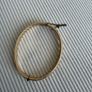 Stunning Vintage Mid-Century 9ct Gold "B.Core" Geometric Faceted Hinged Bangle Image 3