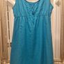 Turquoise blue dress Image 2
