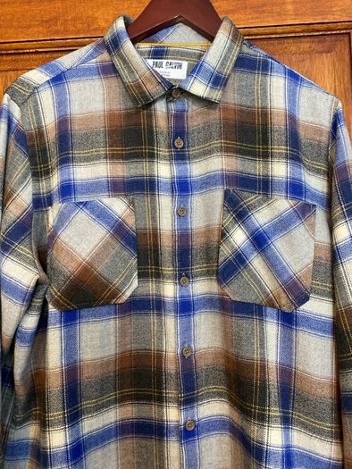Paul Galvin Checked Flannel Shirt Medium Chest 38-40inch