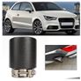 Car Exhaust tip, Carbon Fiber, 74-79mm Image 3