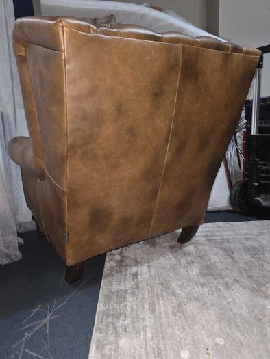 Classic Chesterfield Wingback Armchair