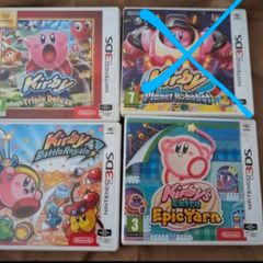 Kirby Nintendo 3DS bundle (3 games)