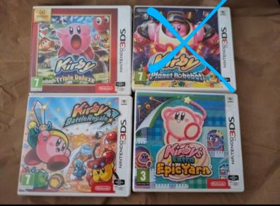Kirby Nintendo 3DS bundle (3 games)