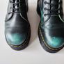 Dr Martens Jadon green black boots platform chunky quad double sole UK6.5 EU40 Image 3