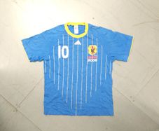 FREE POST Japan (L) Jersey adidas Shirt Soccer Football Samurai Blue Kirin Large