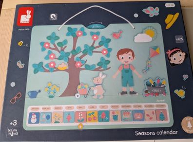 Wooden Seasons Calendar