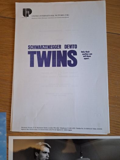 TWINS  Movie Press Kit