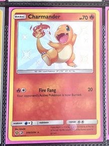 Pokemon TCG Charmander SV6/SV94 Shiny Hidden Fates
