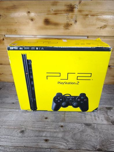 playstation 2 slim scph-70003 in original box with manuals