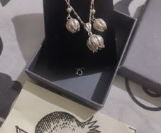 sterling silver necklace set