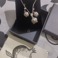 sterling silver necklace set
