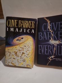 Two Clive Barker novels.