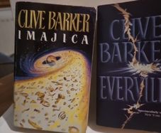 Two Clive Barker novels.