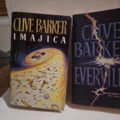 Two Clive Barker novels.