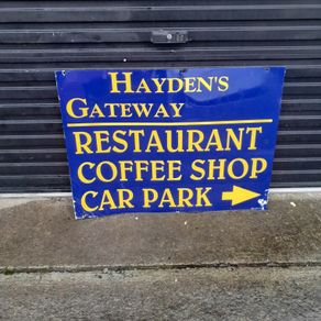 Metal Sign Haydens Ballinasloe