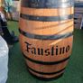 Oak Barrel With Shelves Image 3