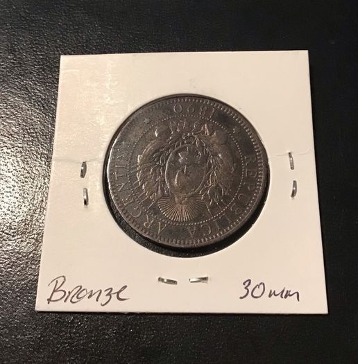 Argentina 1890 2 cents