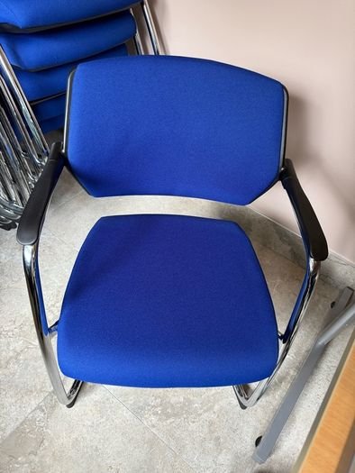 14 Blue Office / Boardroom / Meeting Chairs