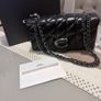 coach tabby 26 bag in black Image 2