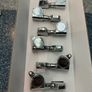 PRS CUSTOM PRO CHROME Electric guitar Tuners Machine heads 3 Left x 3 Right A-Side Set Gibson les Paul epiphone prs ESP Ibanez Jackson electric Guitar parts accessories Image 3