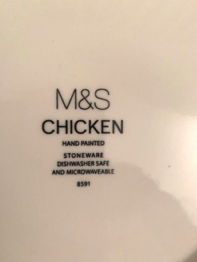 M&s Chicken Plate