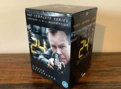 24 Complete Series 1 to 8 DVD Box Set + 24 Redemption | Kiefer Sutherland