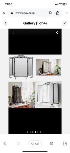 Dressing Table Mirror