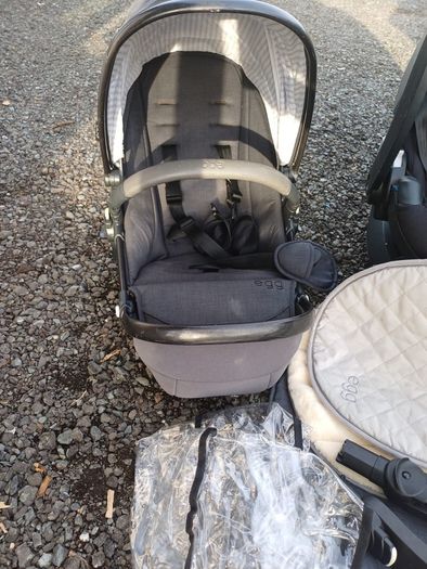 kids pushchair+cot+ high hair