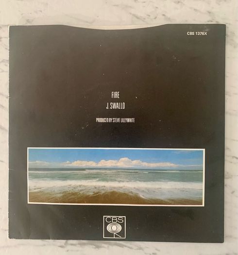 U2  - Fire - Irish CBS Sunburst Label 7" Original Vinyl 1981
