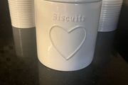 Heart cookie jar