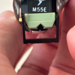 Shure M55e cartridge with headshell