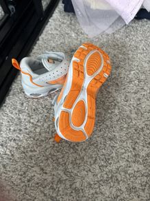 Nike air max grey-orange uk13.5/eu 33
