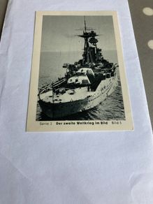 Rare Genuine WW2 German propoganda photo card