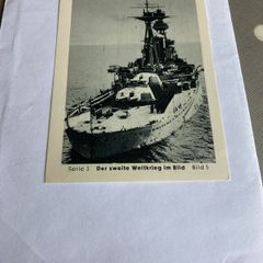 Rare Genuine WW2 German propoganda photo card