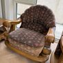 Hardwood Oak Sofa Seat + Coffee Table Image 6
