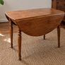 Vintage Ethan Allen Heirloom Solid Maple Drop Leaf Dining Table Image 2