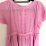 Silk pink dress Image 4