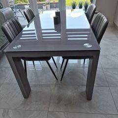 Dining table and chairs