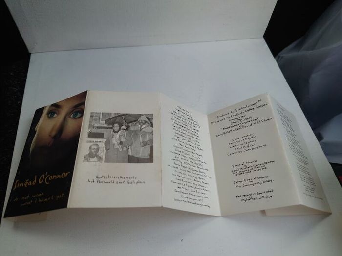 SINEAD O'CONNOR - I Do Not Want What I Haven't Got - 1989 10-track cassette