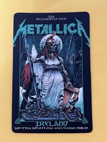 Metallica Dublin Pop-Up Fancard