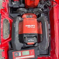 Hilti PR 2-HS Rotating Laser Level Kit with PRA 20 Receiver
