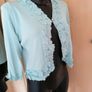Women's Cardigan Blue SIZE 14 Image 5