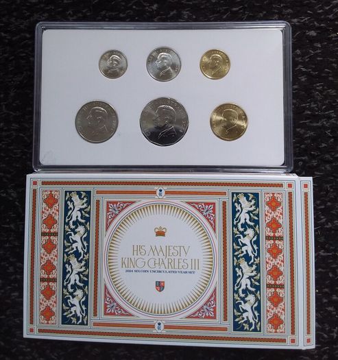 Australia : His Majesty King Charles III , 2024 Six Coin Uncirculated Year Set