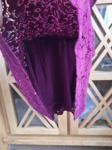 Burgundy dress girls from NEXT size 6 years