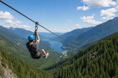 Garden ZIP Line 45 Mtrs Long